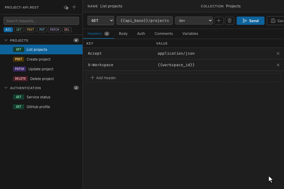 Visual REST Client walkthrough
